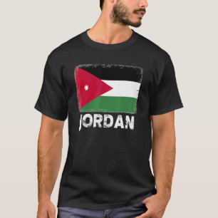 Jordan Flag Support Jordanian People Women Men T-Shirt