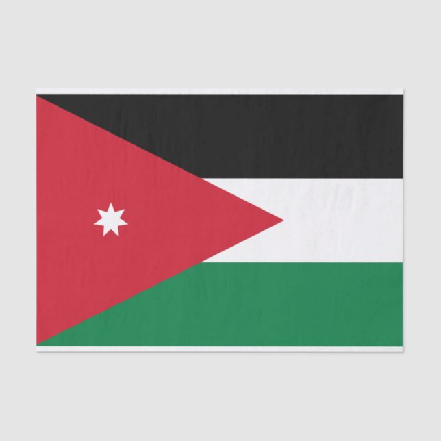 Jordan Flag Tissue Paper (Front)