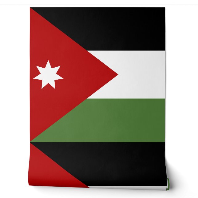 Jordan flag wallpaper  (Unrolling)