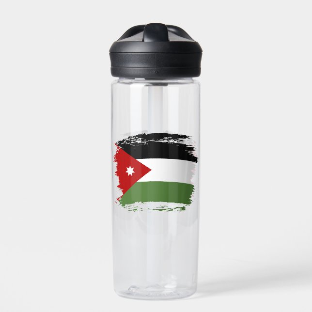 Jordan flag water bottle (Front)