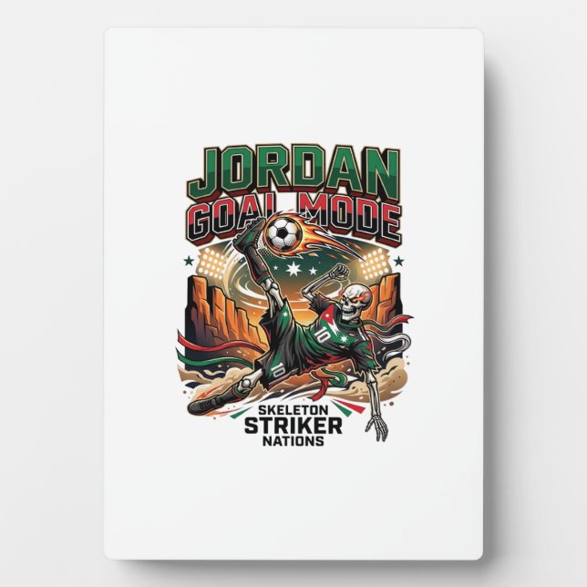 Jordan Goal Mode Skeleton Striker Nations Dynamic  Plaque (Front)