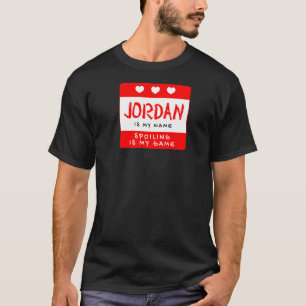 Jordan Is My Name Personalized Nickname Custom Ali T-Shirt