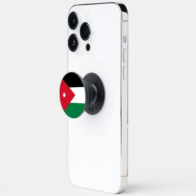 Jordan / Jordanian Flag PopSocket (Open)