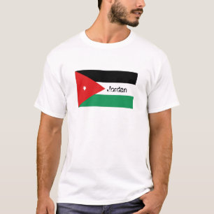 Jordan jordanian flag souvenir t-shirt