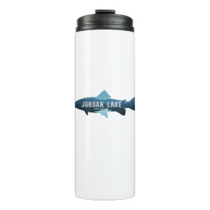 Jordan Lake North Carolina Fish Thermal Tumbler