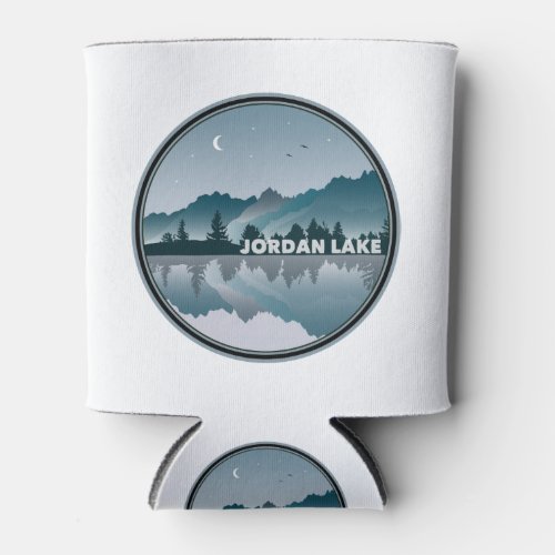 Jordan Lake North Carolina Reflection Can Cooler