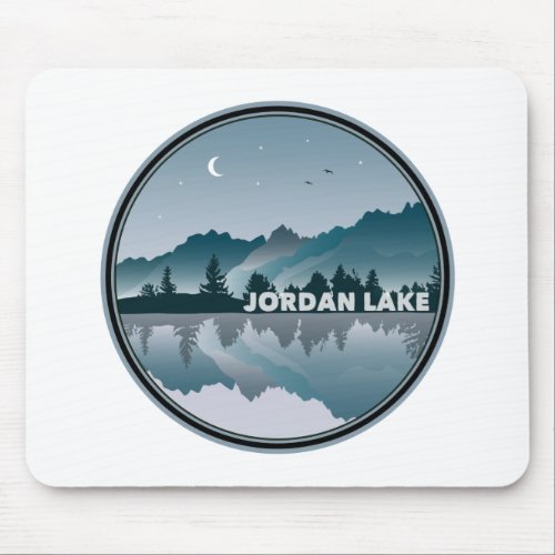 Jordan Lake North Carolina Reflection Mouse Pad