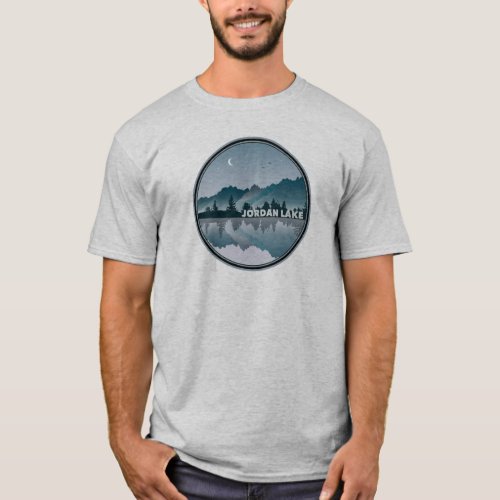 Jordan Lake North Carolina Reflection T_Shirt