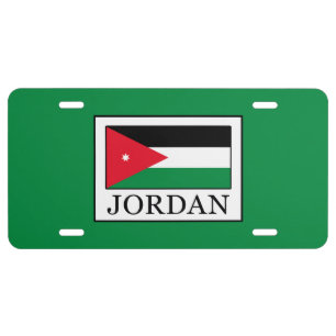 Jordan License Plate