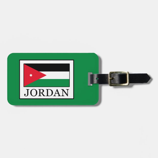 Jordan Luggage Tag (Front Horizontal)