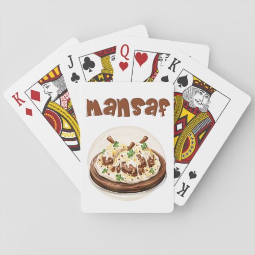 Jordan Mansaf Jameed منسف جميد كركي Playing Cards