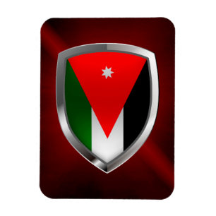 Jordan Metallic Emblem Magnet