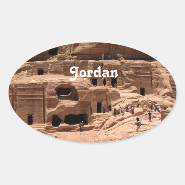 Jordan Oval Sticker (Front)