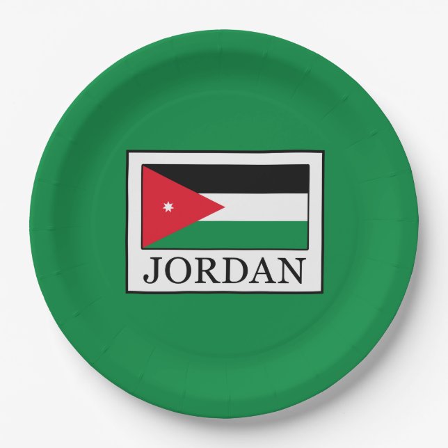 Jordan Paper Plates (Front)
