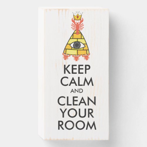 Jordan Peterson Lobster Hierarchy Meme Clean Room Wooden Box Sign