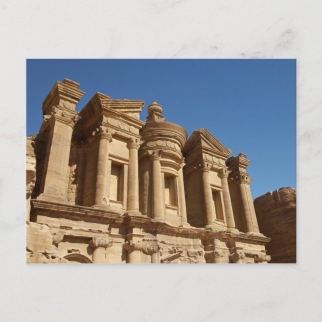 Jordan, Petra, The Monastery, Al Deir. 2 Postcard (Front)