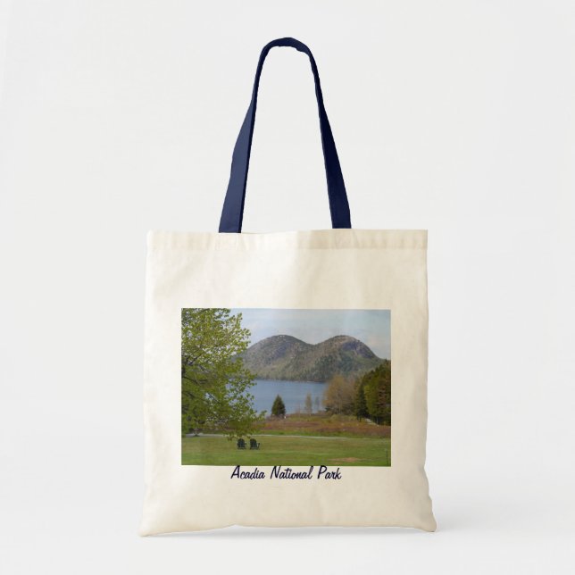 Jordan Pond, Acadia National Park Tote Bag (Front)