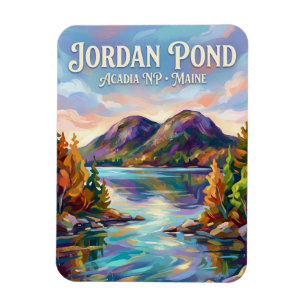 Jordan Pond, Acadia NP USA Magnet