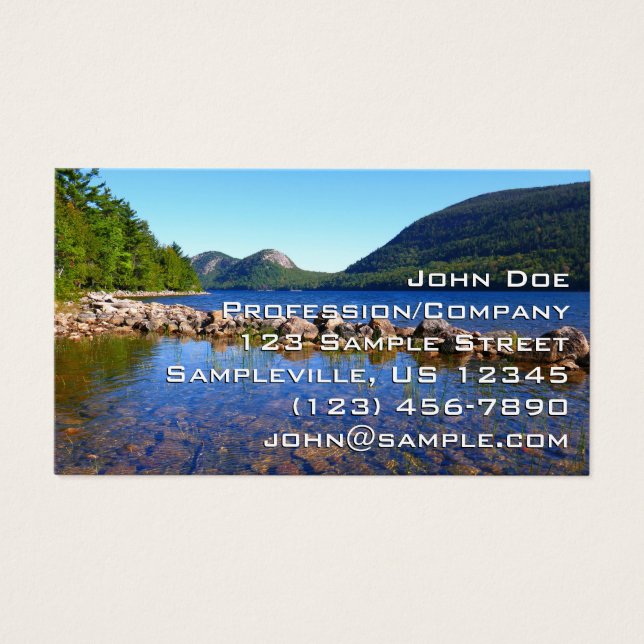 Jordan Pond I at Acadia National Park (Front)