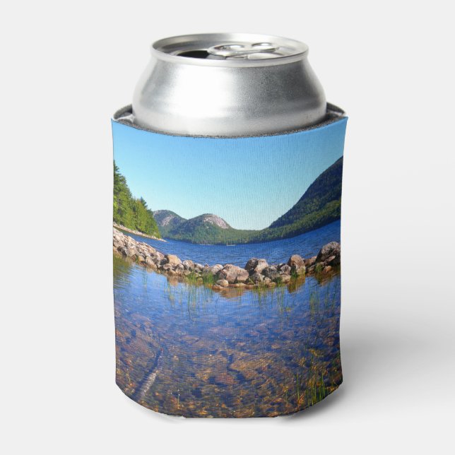 Jordan Pond I at Acadia National Park Can Cooler (Can Front)
