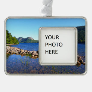 Jordan Pond I at Acadia National Park Christmas Ornament