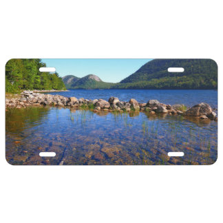 Jordan Pond I at Acadia National Park License Plate