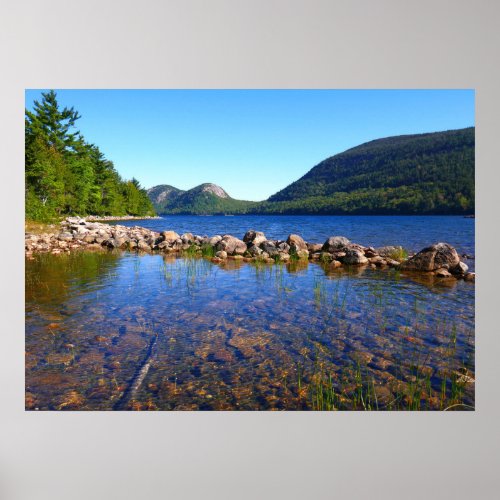 Jordan Pond I at Acadia National Park Poster