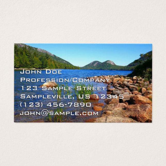 Jordan Pond II at Acadia National Park (Front)