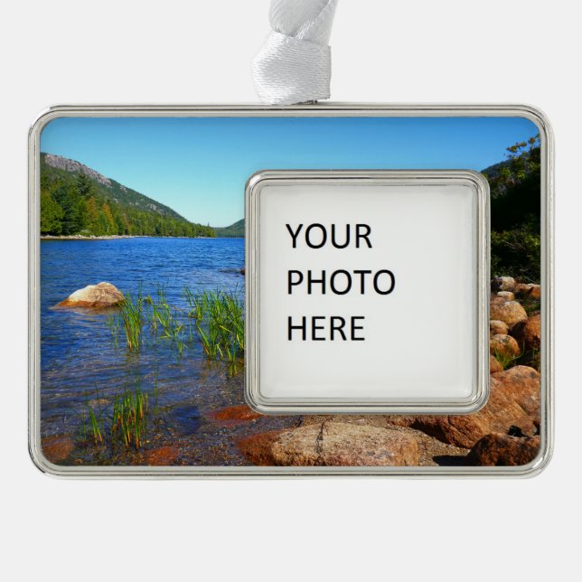 Jordan Pond II at Acadia National Park Christmas Ornament (Front)