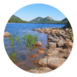 Jordan Pond II at Acadia National Park Classic Round Sticker