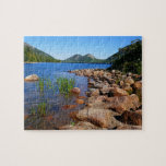 Jordan Pond II at Acadia National Park Jigsaw Puzzle