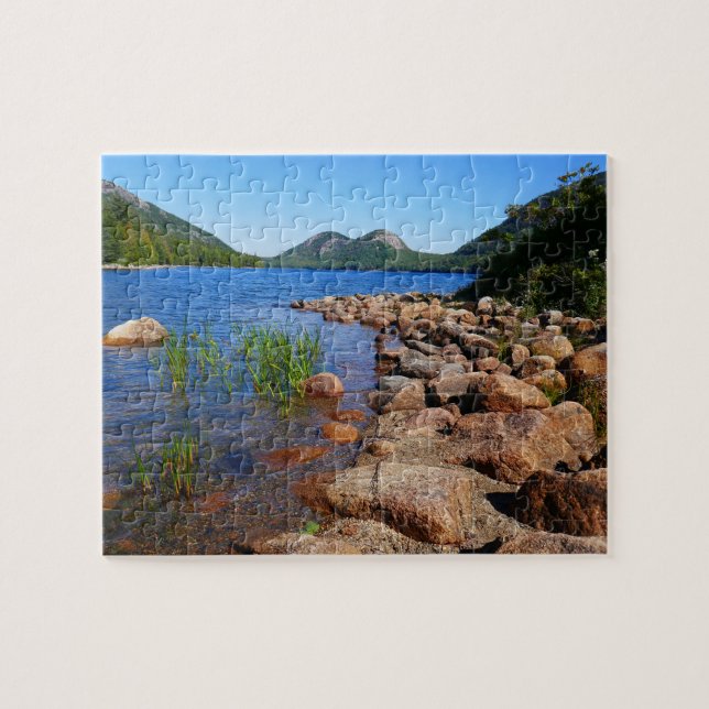 Jordan Pond II at Acadia National Park Jigsaw Puzzle (Horizontal)