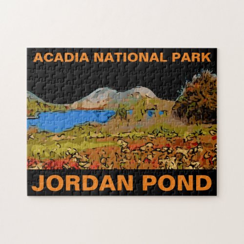 JORDAN POND JIGSAW PUZZLE