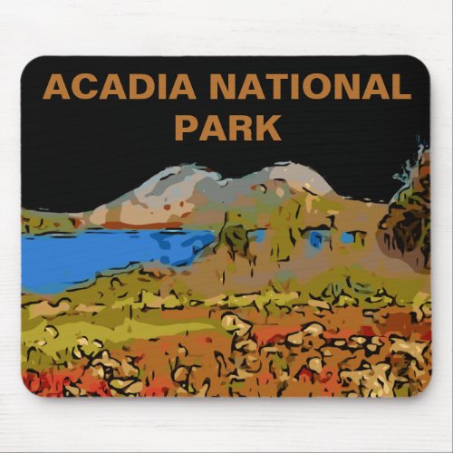 JORDAN POND MOUSE PAD