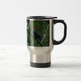 Jordan Pond Pileated Woodpecker. Travel Mug