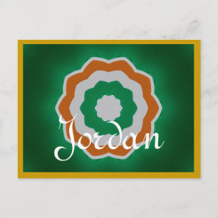 Jordan postcard