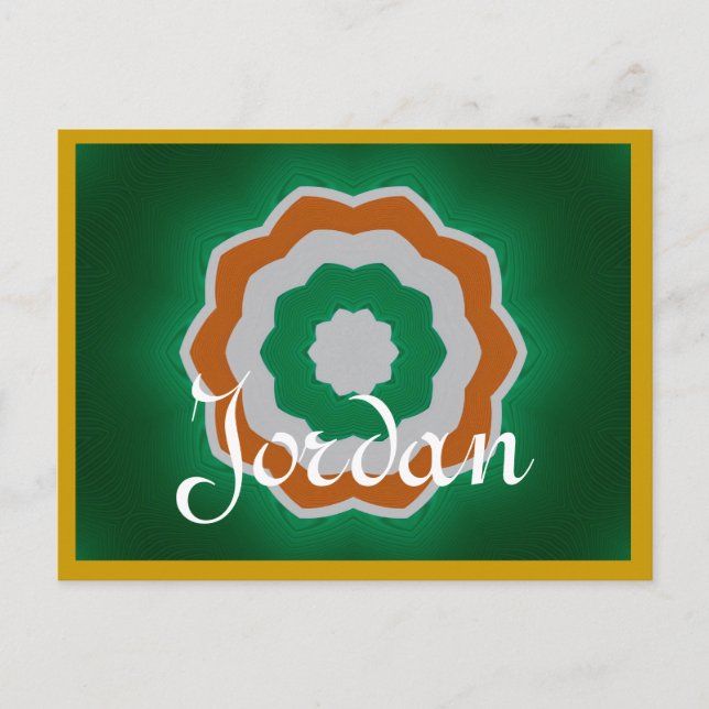 Jordan postcard (Front)