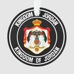 Jordan Round Emblem Ornament