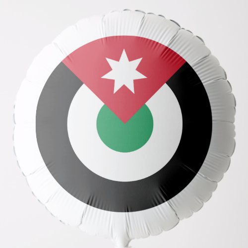 Jordan roundel country flag symbol army military a balloon