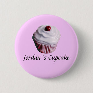 Jordan´s Cupcake Pinback Button