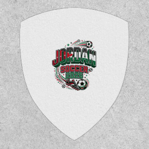 Jordan Soccer 2026 Soccer Bold Country Typography Patch