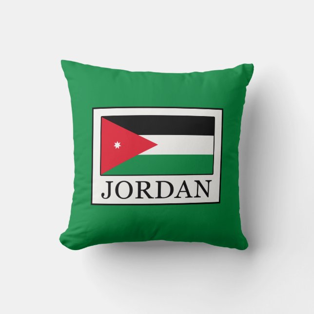 Jordan Throw Pillow (Front)