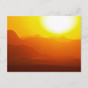 Jordan Wadi Rum Desert Postcard