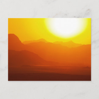 Jordan Wadi Rum Desert Postcard