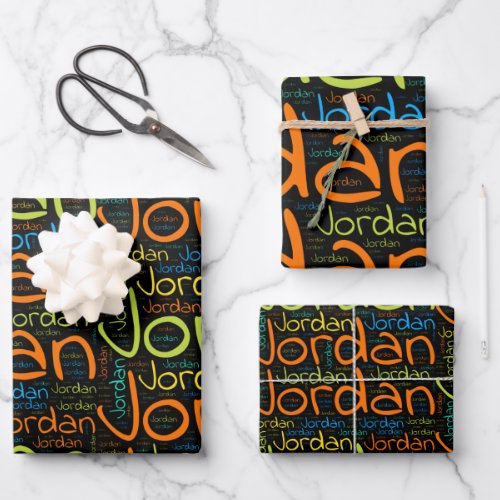 Jordan Wrapping Paper Sheets