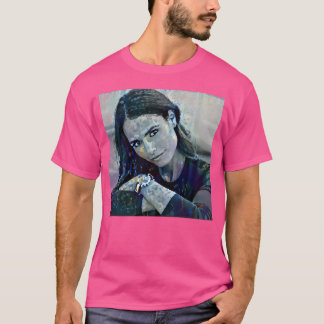 Jordana Brewster Portrait T-Shirt