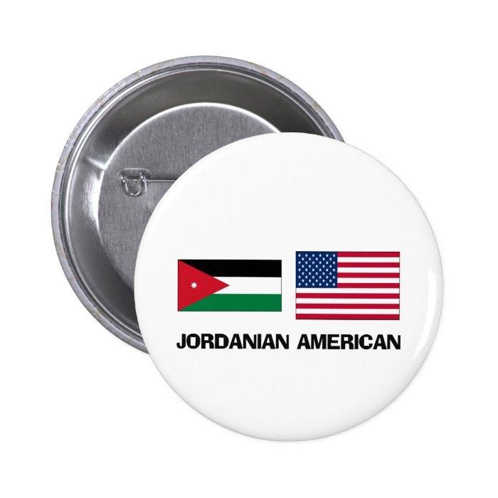 Jordanian American Pin