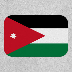 Jordanian Flag, Flag of Jordan Patch
