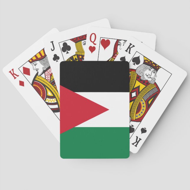 Jordanian flag Playing Cards (Back)