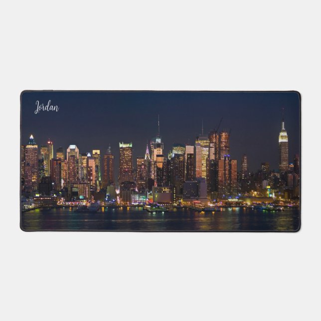 Jordan's City Nights Desk Pad (Front)